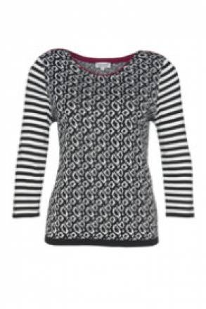 Gina Laura Pullover, Mustermix, 3/4-Arm