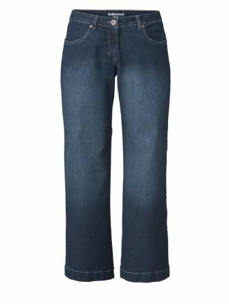 Flare Cut Jeans Nora Dollywood Dunkelblau